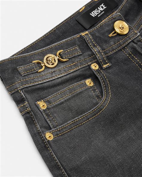 mens versace skinny jeans|Versace men denim jeans.